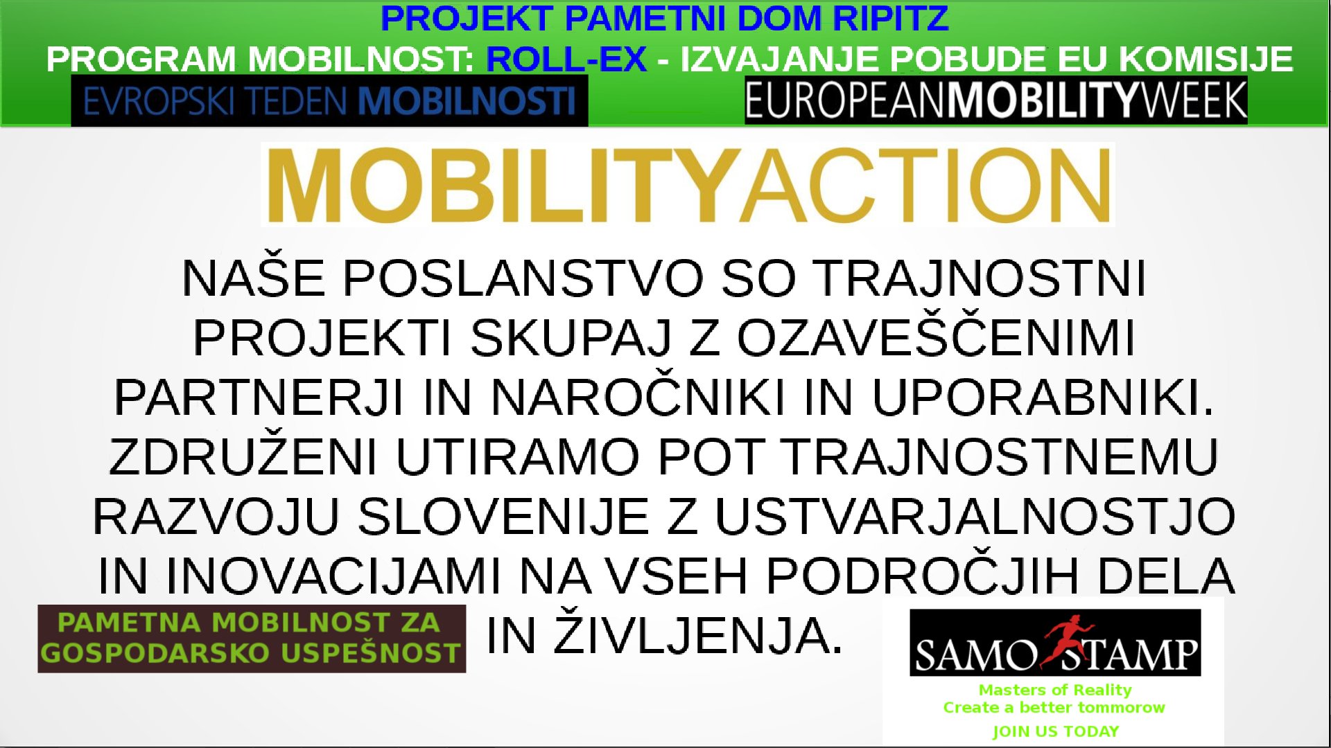Poslanstvo Roll-eX-WEB